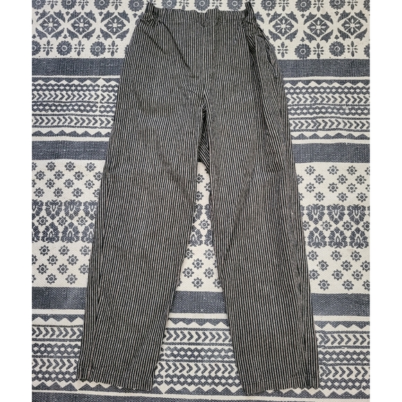 VNT womens striped trouser size small gray/brown - Picture 1 of 8